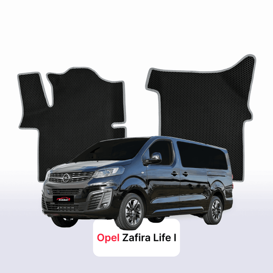 Car mats EVAMATS for Opel Zafira Life 1 gen 2019-2027 year MINIVAN L