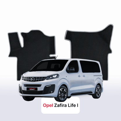 Car mats EVAMATS for Opel Zafira Life 1 gen 2019-2027 year MINIVAN M