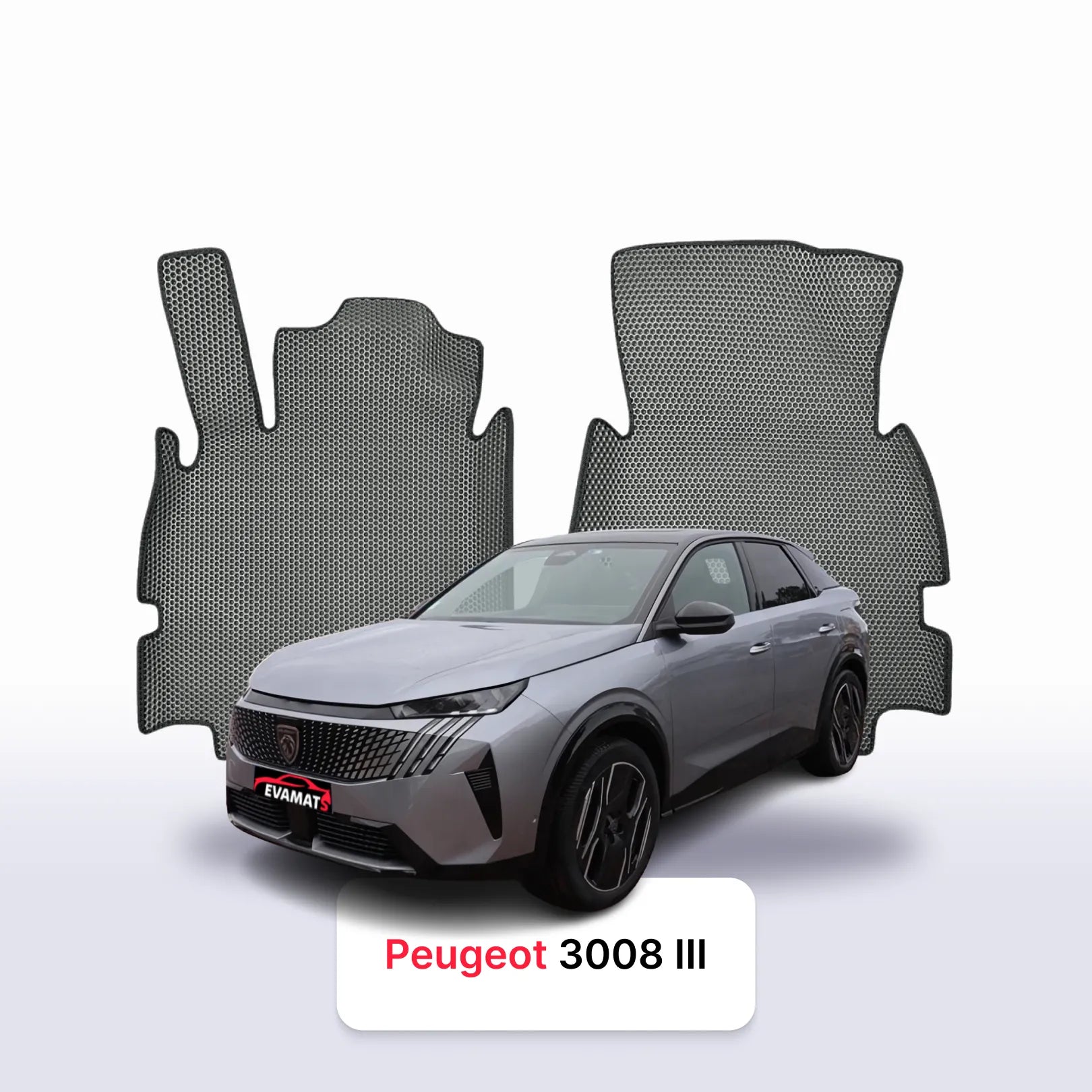 Car mats EVA for Peugeot 3008 3 gen 2024-2028 year SUV