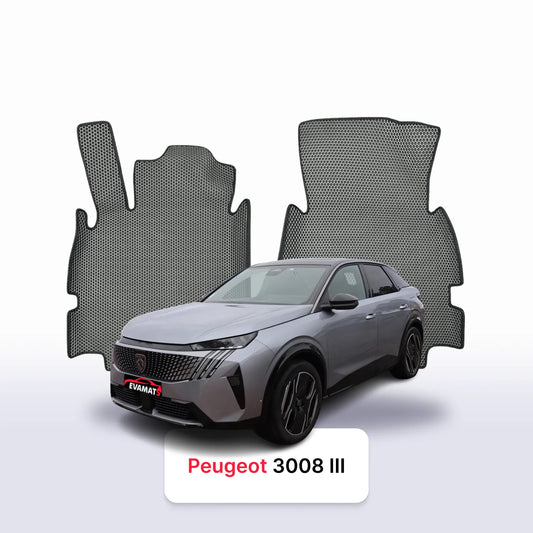 Car mats EVA for Peugeot 3008 3 gen 2024-2028 year SUV
