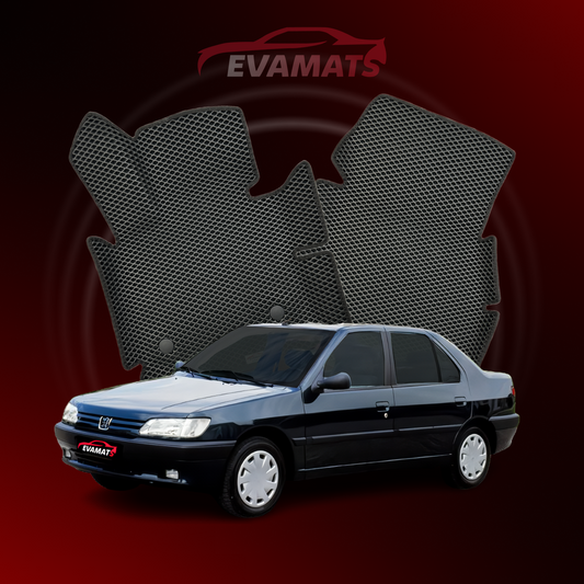 Tapis de voiture EVAMATS pour Peugeot 306(MT) 1 gen 1993-2002 année BERLINE