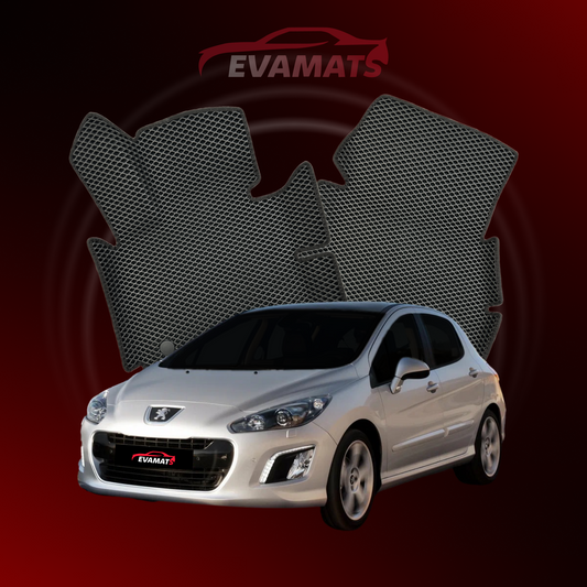 Tapis de voiture EVAMATS pour Peugeot 308(AT) 1 génération 2007-2015 année HATCHBACK 5 portes