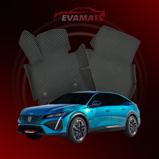 Tapis de voiture EVAMATS pour Peugeot 408 3 gen 2022-2025 année SUV