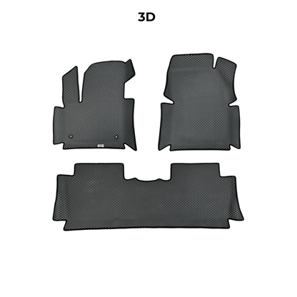 Tappetini per auto EVAMATS per Peugeot 5008(MT) 1 generazione 2009-2016 anno MINIVAN