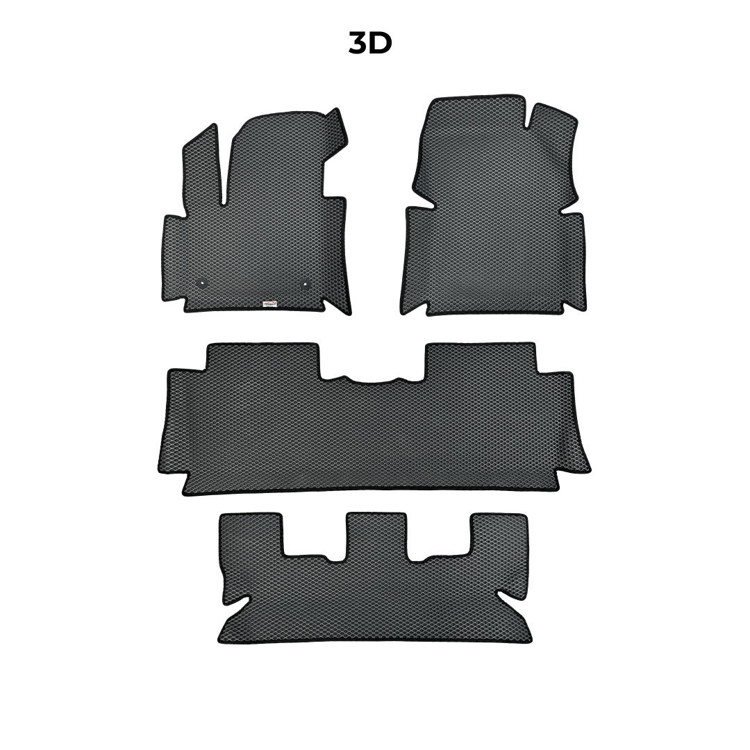 Tappetini per auto EVAMATS per Peugeot 5008(MT) 1 generazione 2009-2016 anno MINIVAN