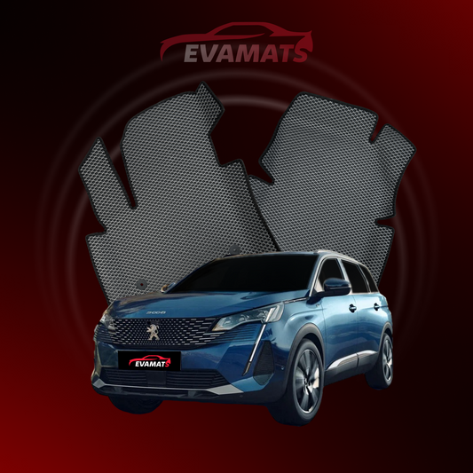 Tapis de voiture EVAMATS pour Peugeot 5008(AT) 2 génération 2017-2025 année SUV