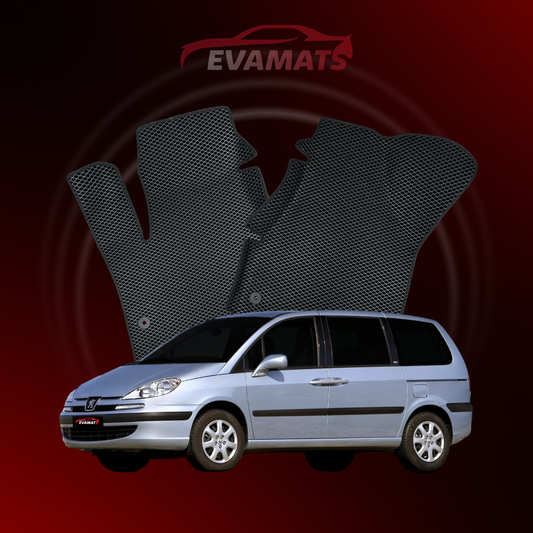 Autokoberce EVAMATS pro Peugeot 807(MT) 1 gen 2002-2014 rok MINIVAN