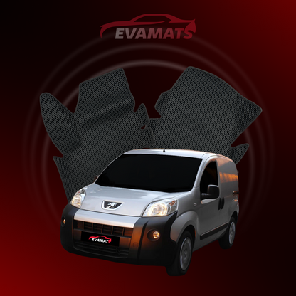 Car mats EVAMATS for Peugeot Bipper 1 gen 2008-2018 year VAN