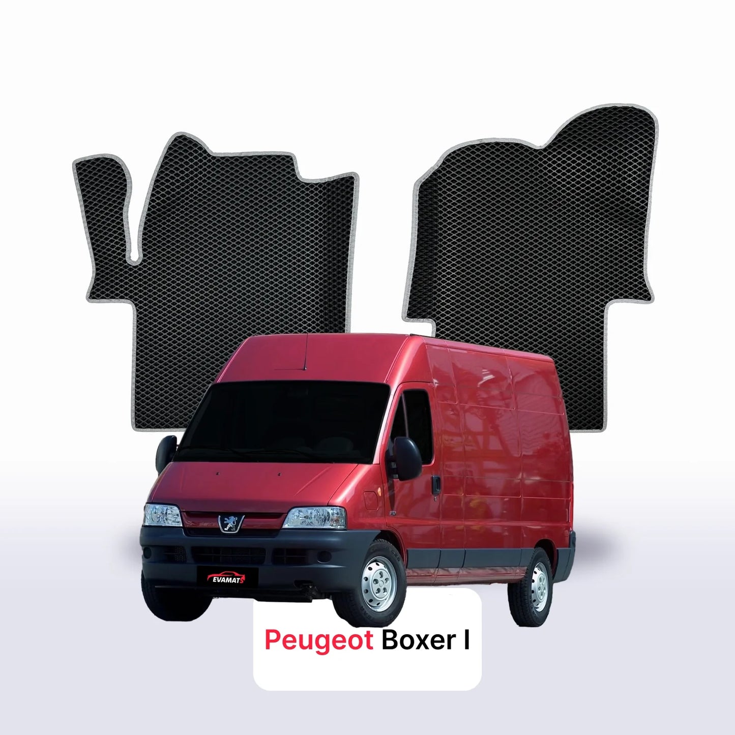 Car mats EVAMATS for Peugeot Boxer(MT) 1 gen 1994-2006 year VAN