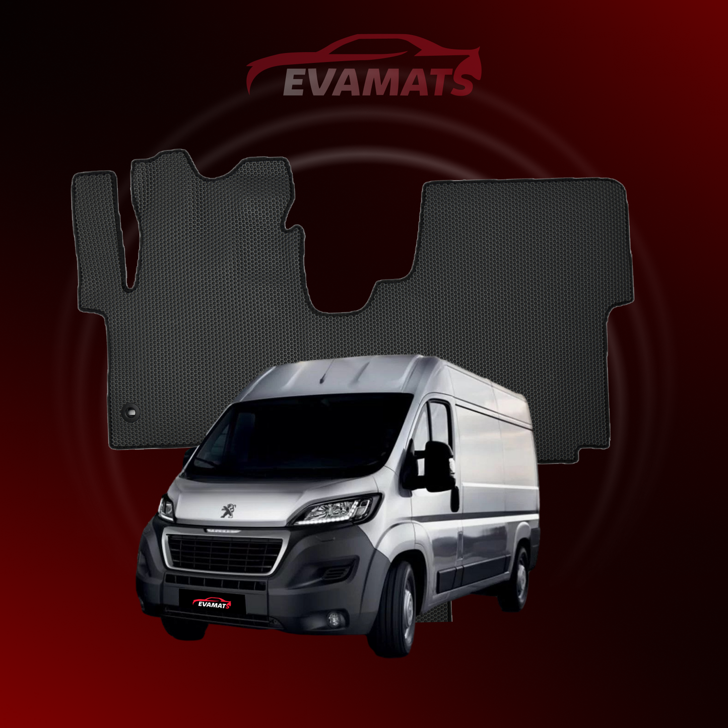 Autokoberce EVAMATS pro Peugeot Boxer(MT) 2 gen 2006-2025 rok VAN