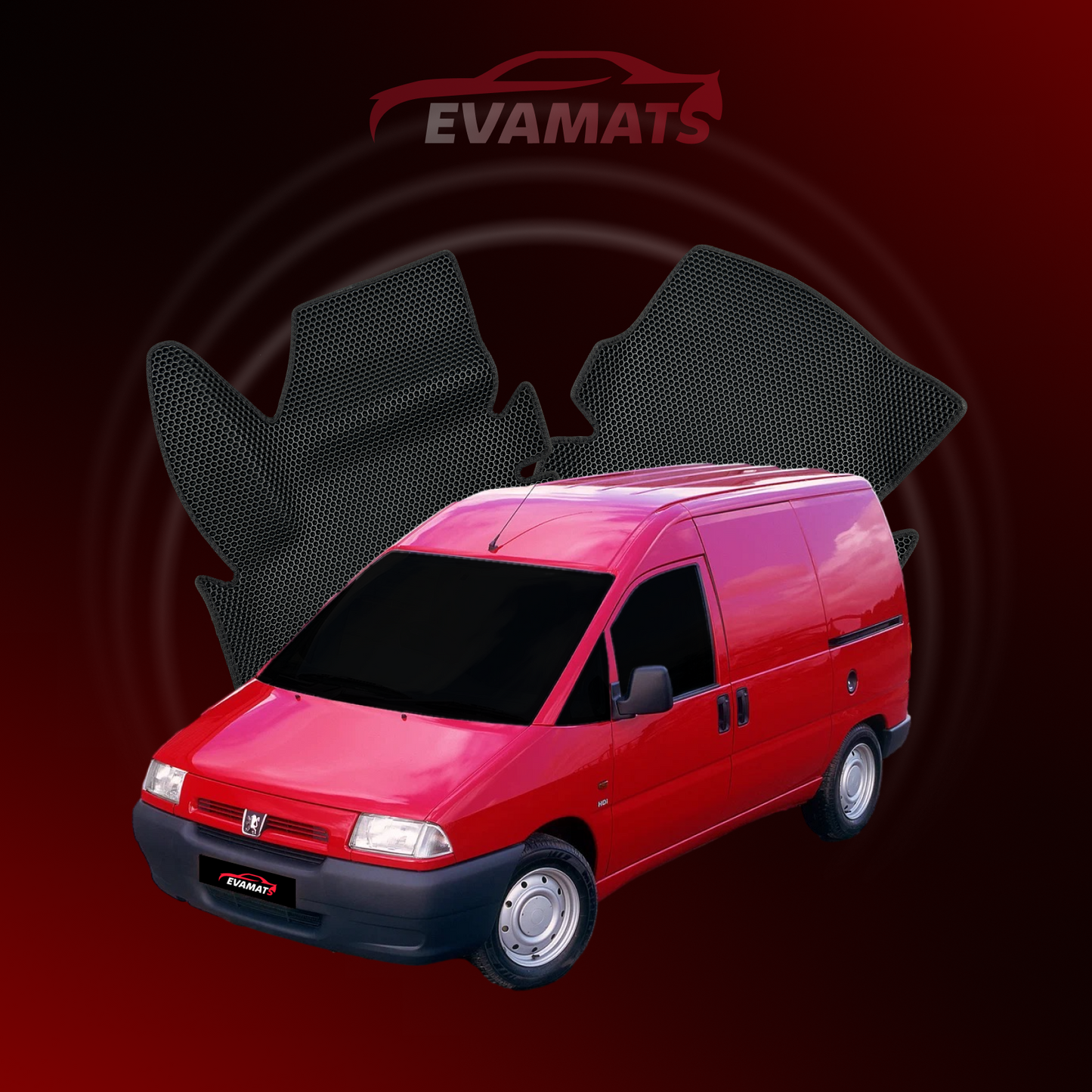 Car mats EVAMATS for Peugeot Expert(MT) 1 gen 1995-2006 year VAN