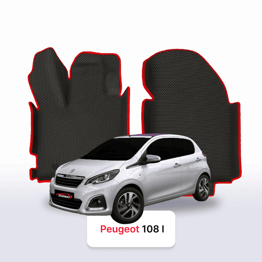 Car mats EVAMATS for Peugeot 108 1 gen 2014-2021 year HATCHBACK 5 door