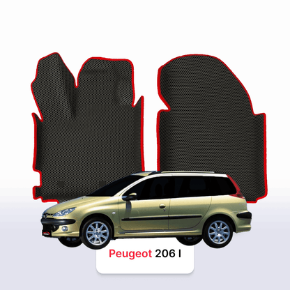 Car mats EVAMATS for Peugeot 206(MT) 1 gen 1998-2012 year STATION WAGON