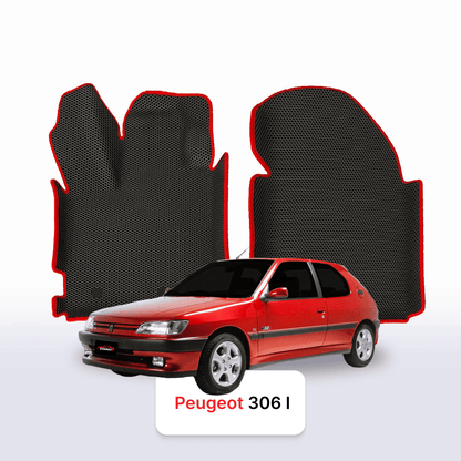 Car mats EVAMATS for Peugeot 306(MT) 1 gen 1993-2002 year HATCHBACK 3 door