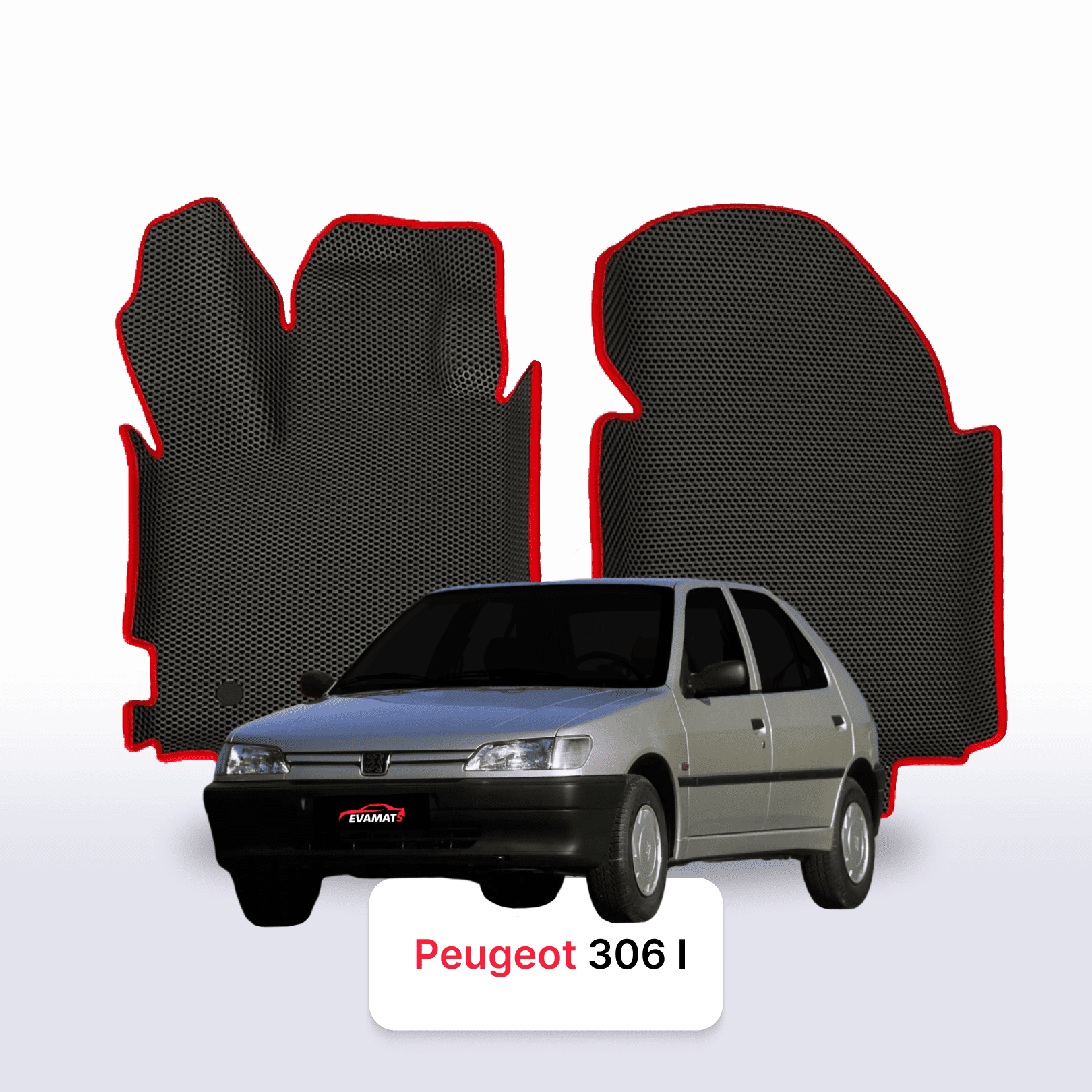 Car mats EVAMATS for Peugeot 306(MT) 1 gen 1993-2002 year HATCHBACK 5 door