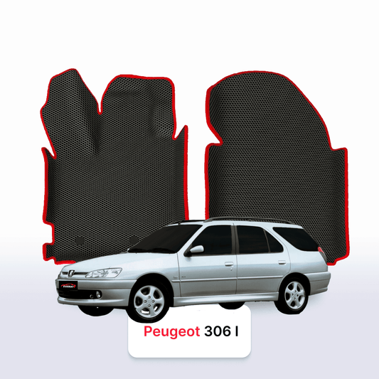 Car mats EVA for Peugeot 306(MT) 1 gen 1993-2002 year STATION WAGON