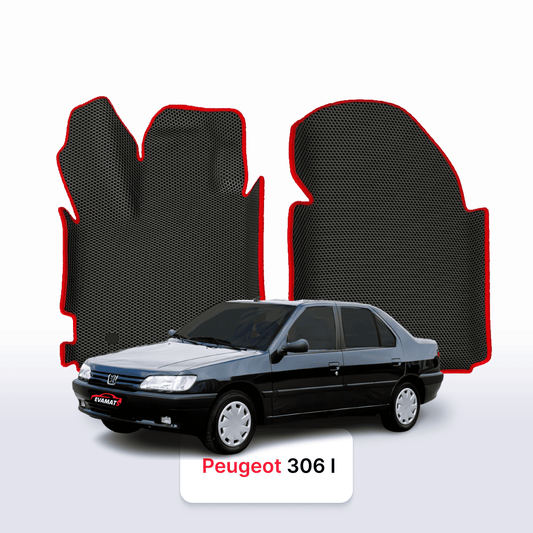 Car mats EVA for Peugeot 306(MT) 1 gen 1993-2002 year SEDAN