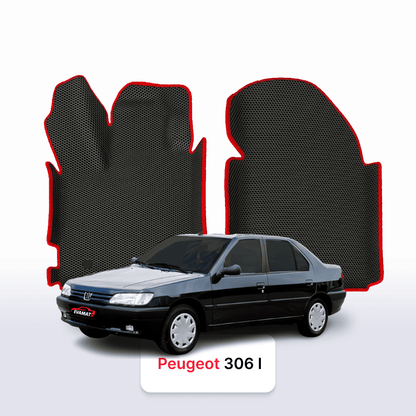 Car mats EVAMATS for Peugeot 306(MT) 1 gen 1993-2002 year SEDAN