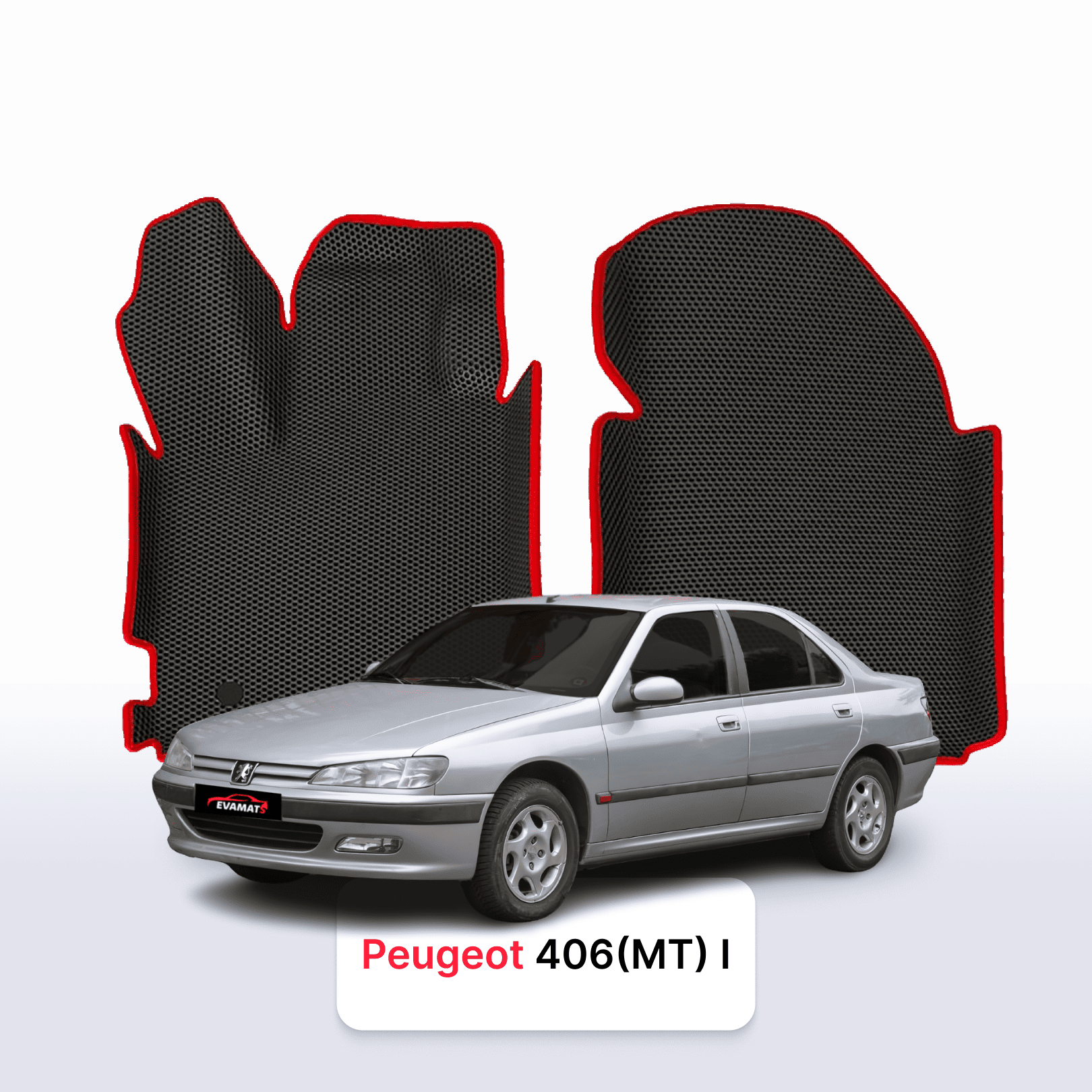 Car mats EVA for Peugeot 406(MT) 1 gen 1995-2005 year SEDAN