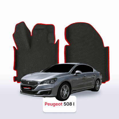 Car mats EVAMATS for Peugeot 508(AT) 1 gen 2011-2018 year SEDAN