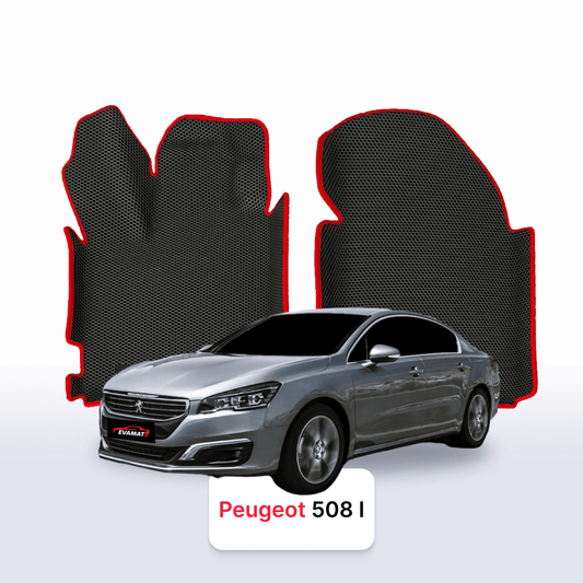 Car mats EVAMATS for Peugeot 508(AT) 1 gen 2011-2018 year SEDAN