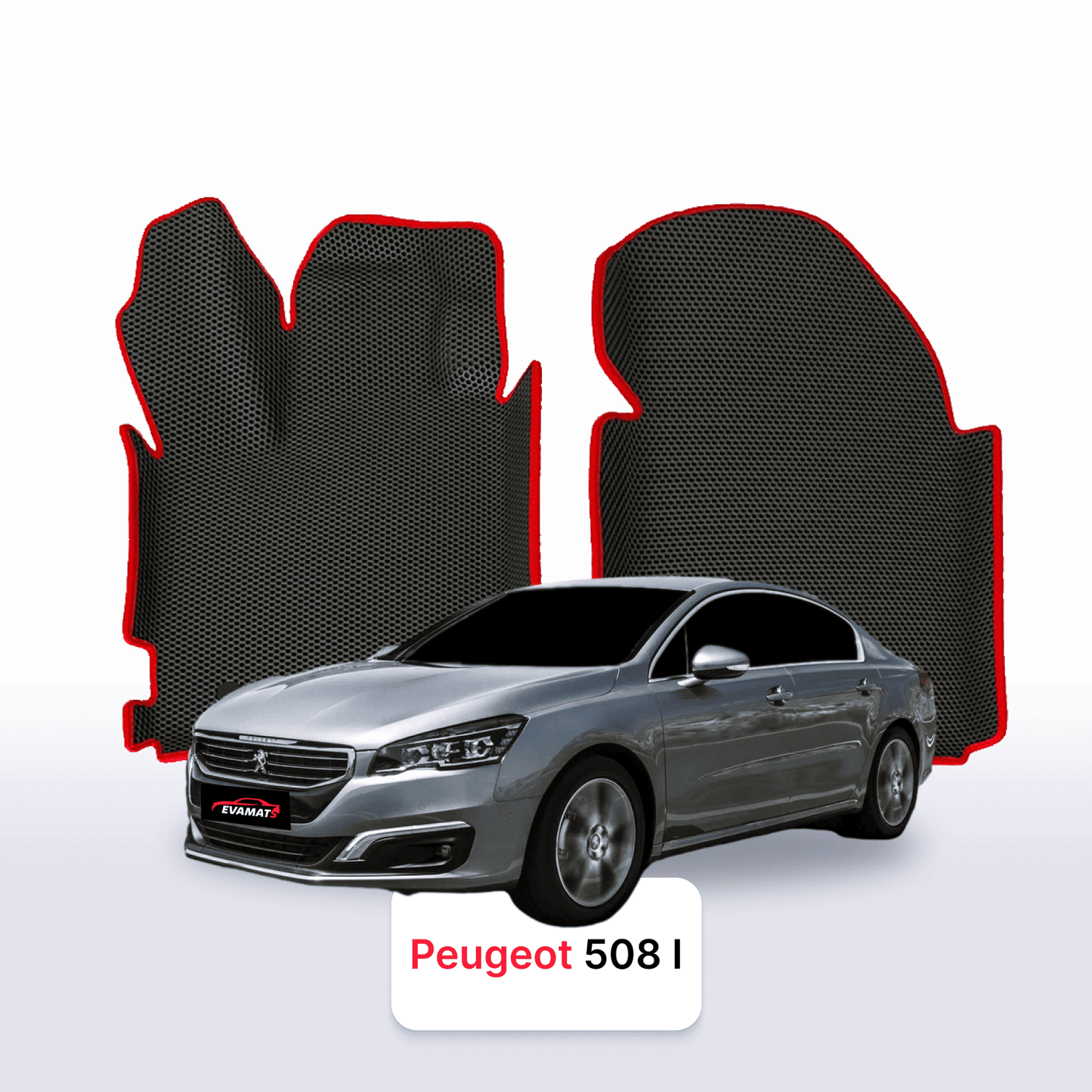 Car mats EVA for Peugeot 508(AT) 1 gen 2011-2018 year SEDAN
