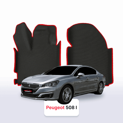 Car mats EVA for Peugeot 508(AT) 1 gen 2011-2018 year SEDAN