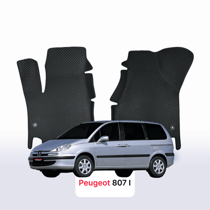 Car mats EVAMATS for Peugeot 807(MT) 1 gen 2002-2014 year MINIVAN