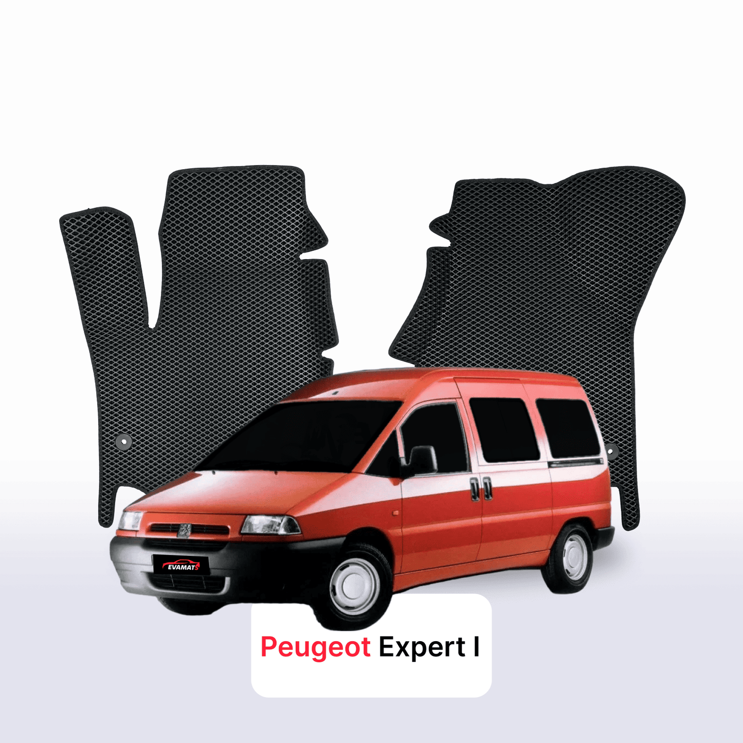 Car mats EVAMATS for Peugeot Expert(MT) 1 gen 1995-2006 year MINIVAN