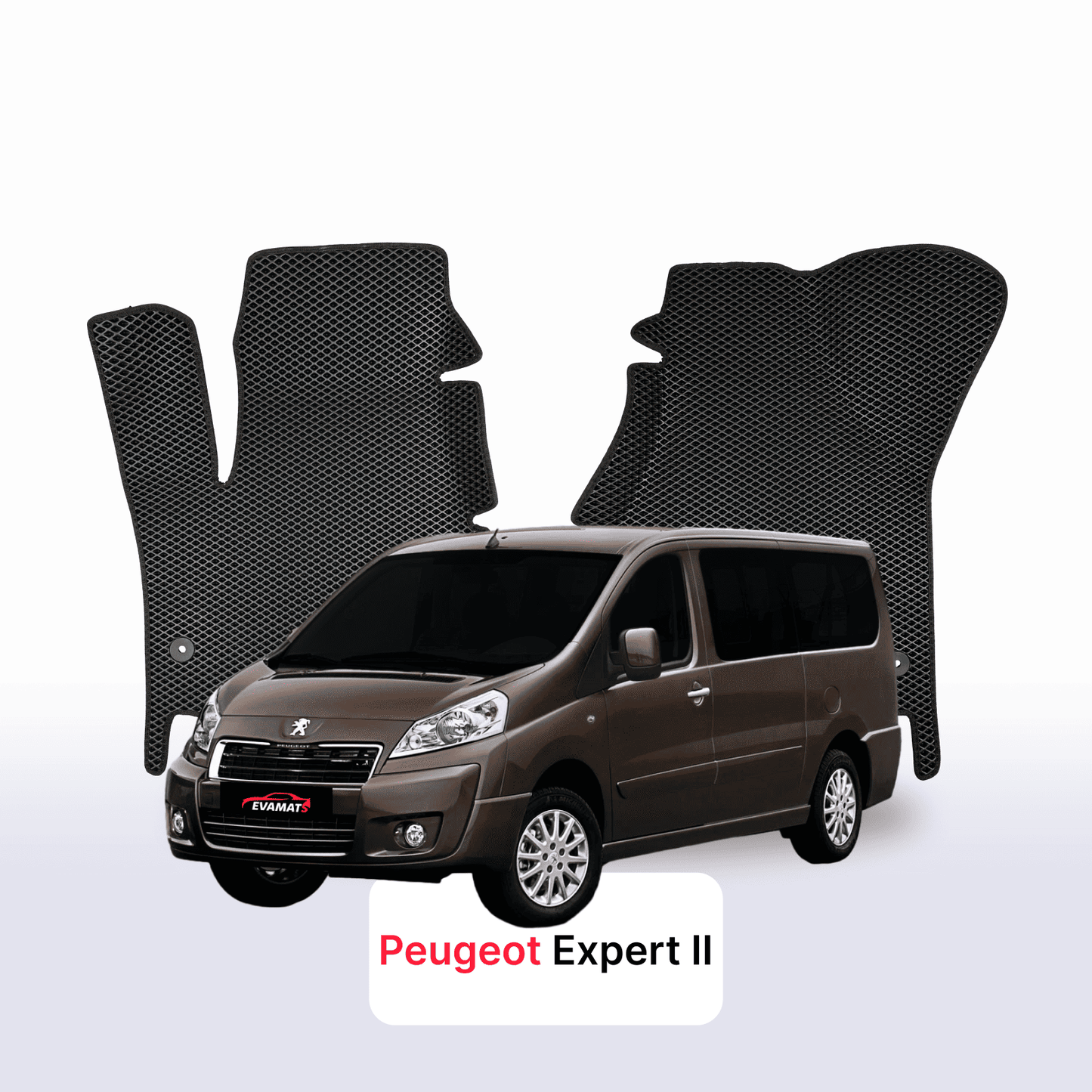 Car mats EVA for Peugeot Expert(MT) 2 gen 2007-2016 year MINIVAN LONG