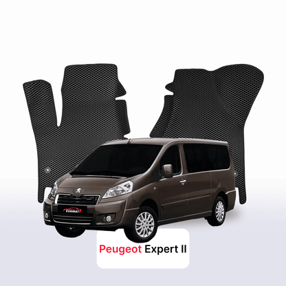 Car mats EVAMATS for Peugeot Expert(MT) 2 gen 2007-2016 year MINIVAN LONG