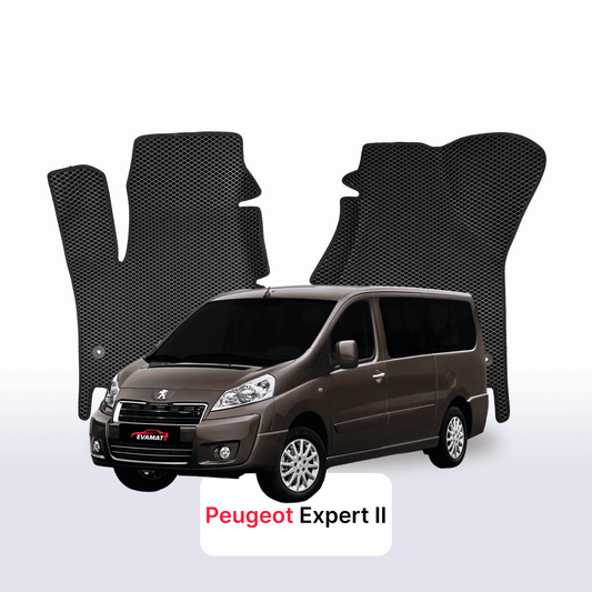 Car mats EVAMATS for Peugeot Expert(MT) 2 gen 2007-2016 year MINIVAN LONG