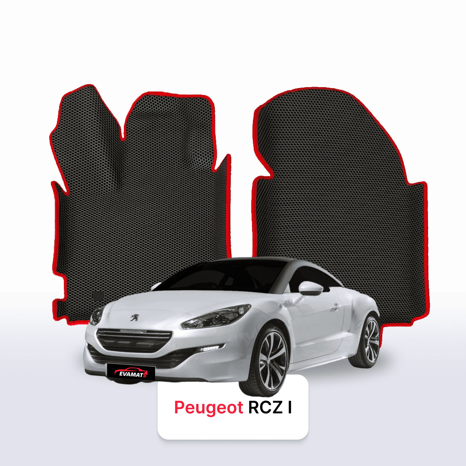 Car mats EVA for Peugeot RCZ(AT) 1 gen 2010-2015 year COUPE