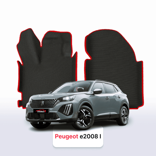 Car mats EVA for Peugeot e2008 1 gen 2019-2028 year SUV