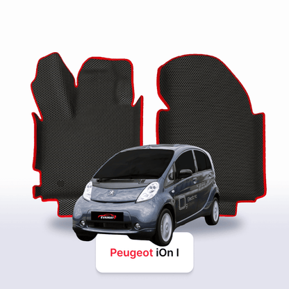 Car mats EVAMATS for Peugeot iOn(AT) 1 gen 2010-2020 year Electric HATCHBACK 5 door