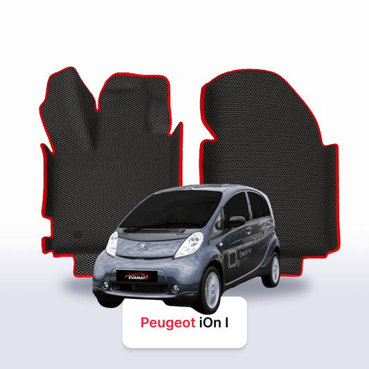 Car mats EVAMATS for Peugeot iOn(AT) 1 gen 2010-2020 year Electric HATCHBACK 5 door