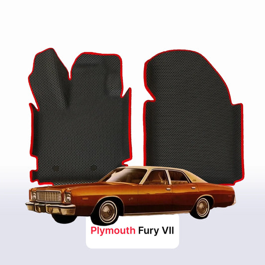 Car mats EVAMATS for Plymouth Fury 7 gen 1975-1978 year SEDAN