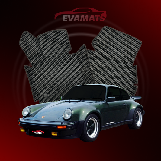 Tappetini per auto EVAMATS per Porsche 911(930) 2 gen 1973-1989 anno COUPE