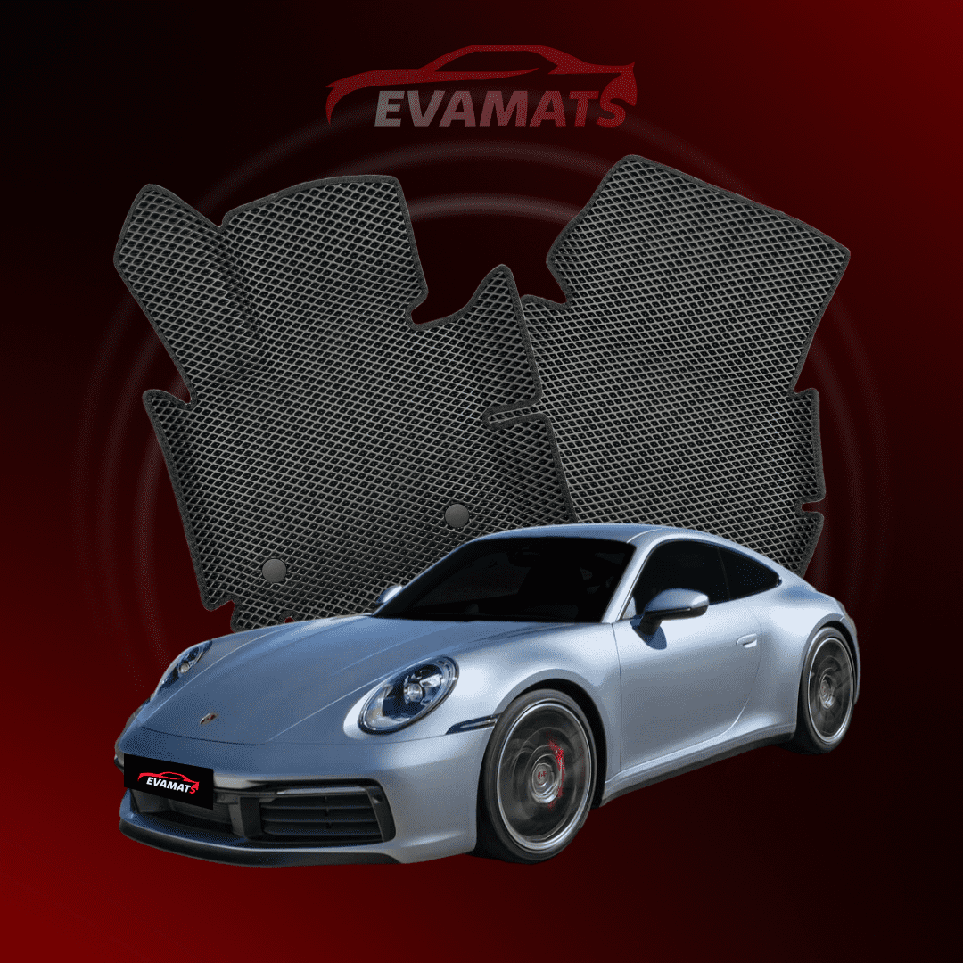 Autokoberce EVAMATS pre Porsche 911(992) 8 gen 2018-2025 rok COUPE