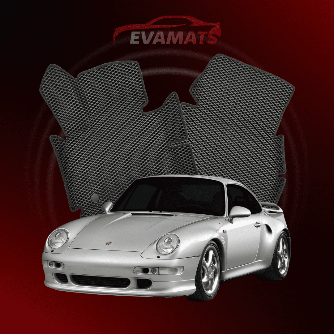 Car mats EVAMATS for Porsche 911(993) 4 gen 1993-1998 year COUPE