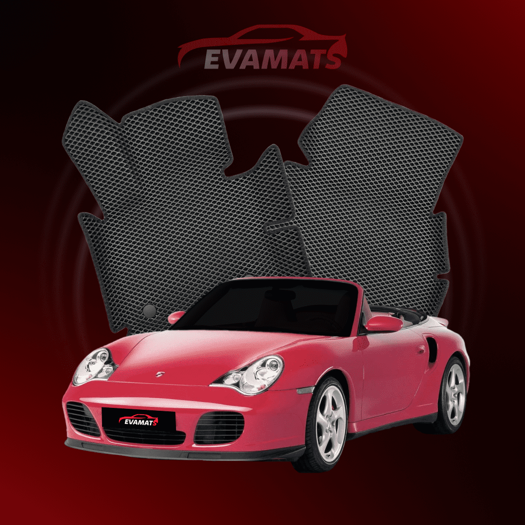 Autokoberce EVAMATS pro Porsche 911(996) 5 gen 1997-2005 rok CABRIO