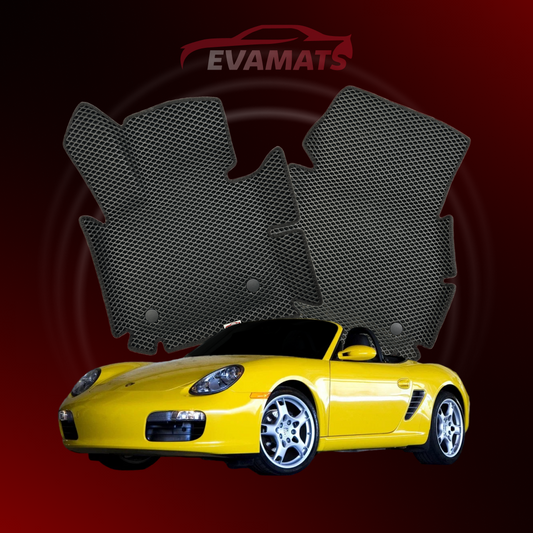 Tappetini per auto EVAMATS per Porsche Boxster(987) 2 gen 2004-2012 anno ROADSTER