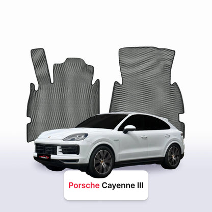 Car mats EVAMATS for Porsche Cayenne 3 gen 2017-2026 year SUV COUPE