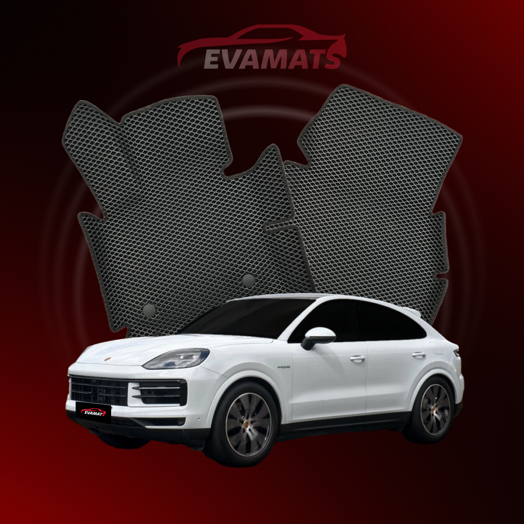 Autokoberce EVAMATS pre Porsche Cayenne 4 gen 2017-2024 ročník SUV COUPE