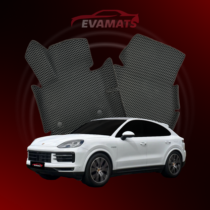 Tapis de voiture EVAMATS pour Porsche Cayenne 4 gen 2017-2024 année SUV COUPE