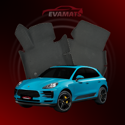 Tapis de voiture EVAMATS pour Porsche Macan 1 génération 2014-2025 année SUV