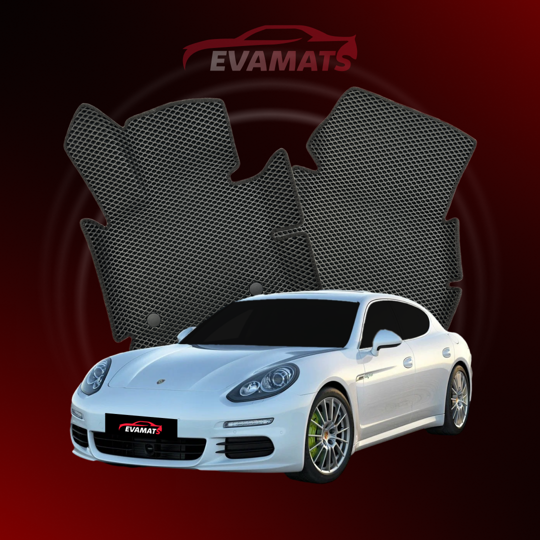 Tapis de voiture EVAMATS pour Porsche Panamera 1 génération 2009-2016 année LIFTBACK