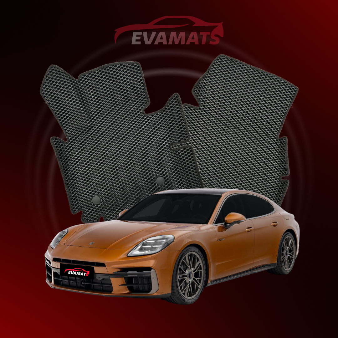 Car mats EVAMATS for Porsche Panamera 3 gen 2023-2025 year LIFTBACK