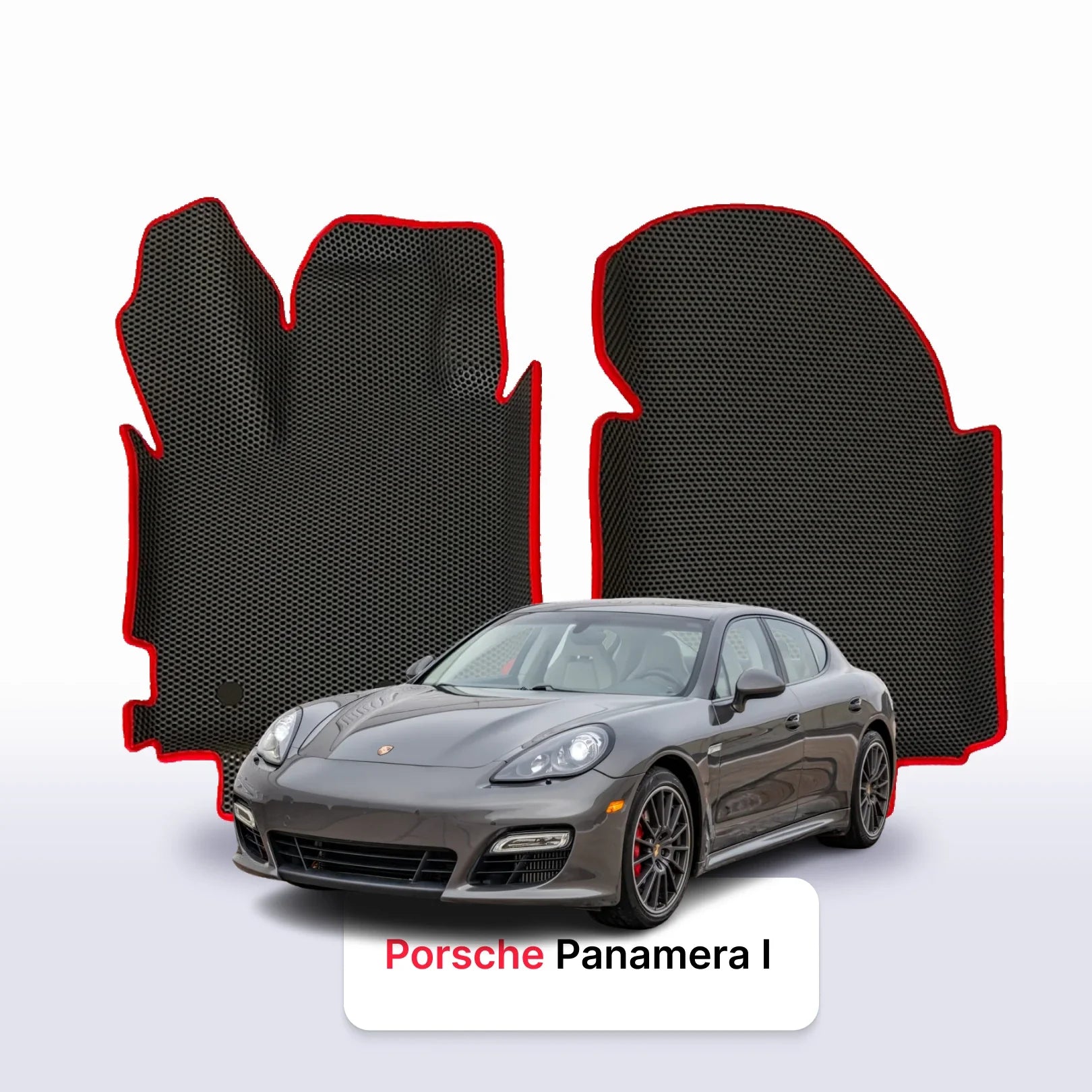 Car mats EVA for Porsche Panamera Turbo S 1 gen 2009-2016 year LIFTBACK