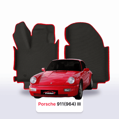Car mats EVA for Porsche 911(964) 3 gen 1988-1994 year COUPE